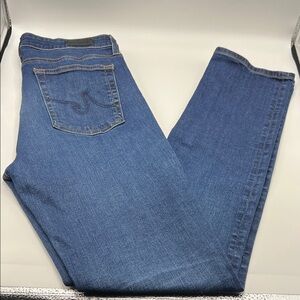 AG Adriano Goldschmied Mari High Rise Slim Straight Leg Jeans 30